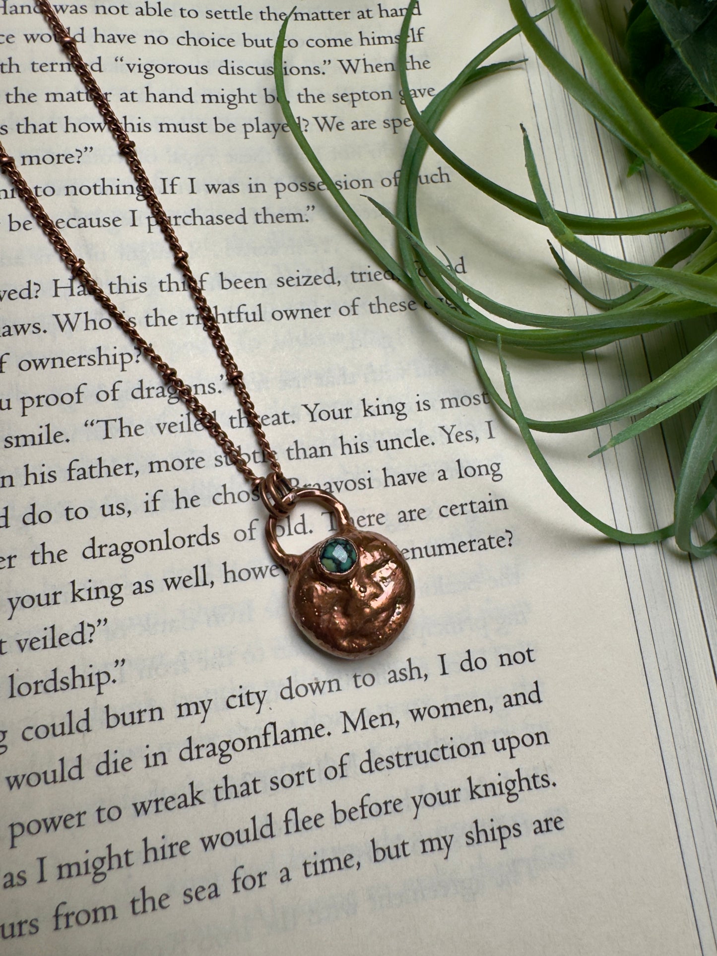 Turquoise Goddess Necklace