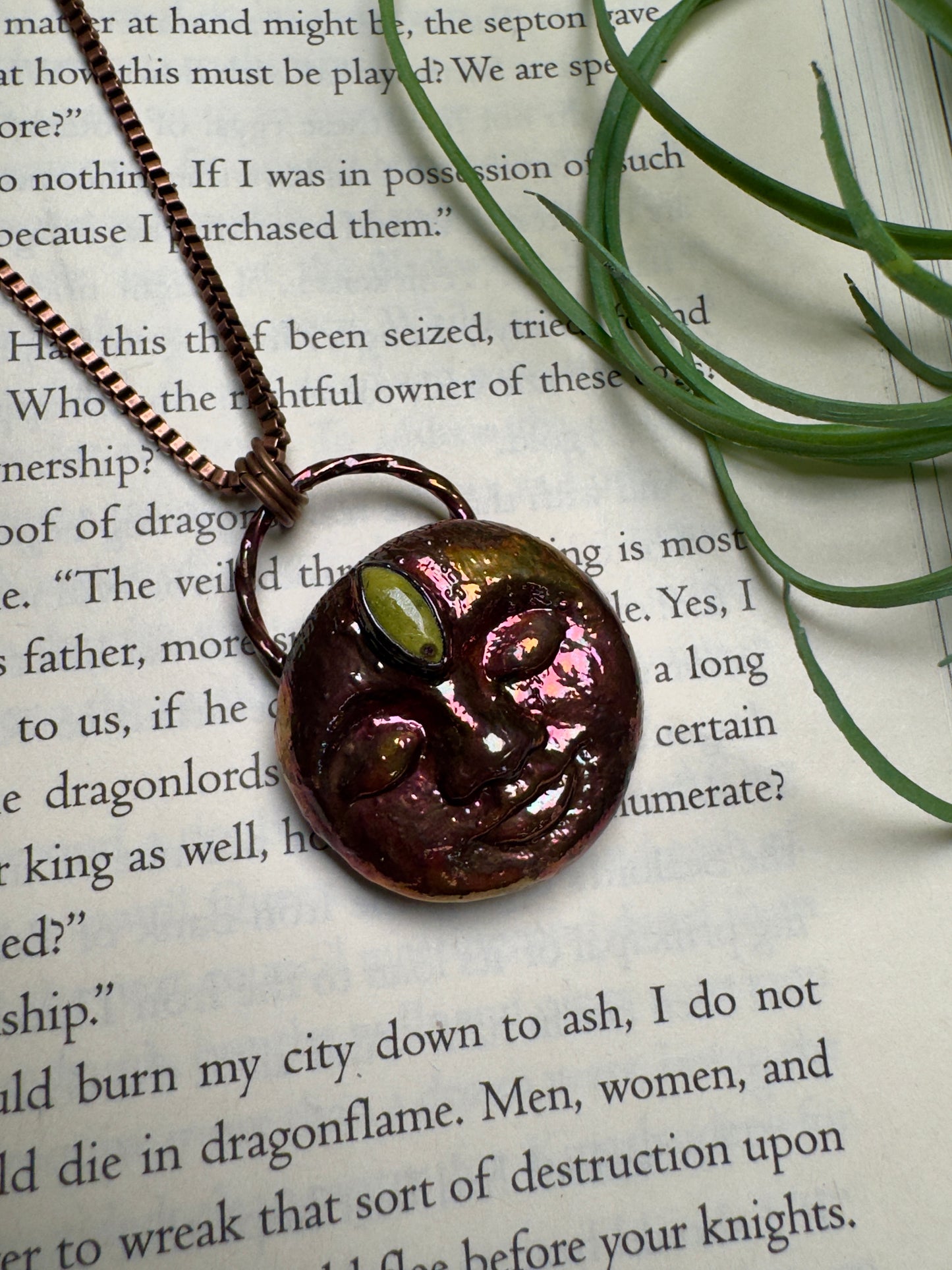 Jasper Goddess Necklace