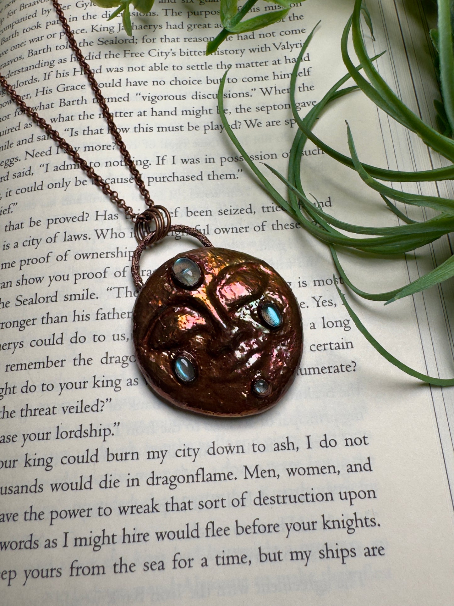 Labradorite Goddess Necklace
