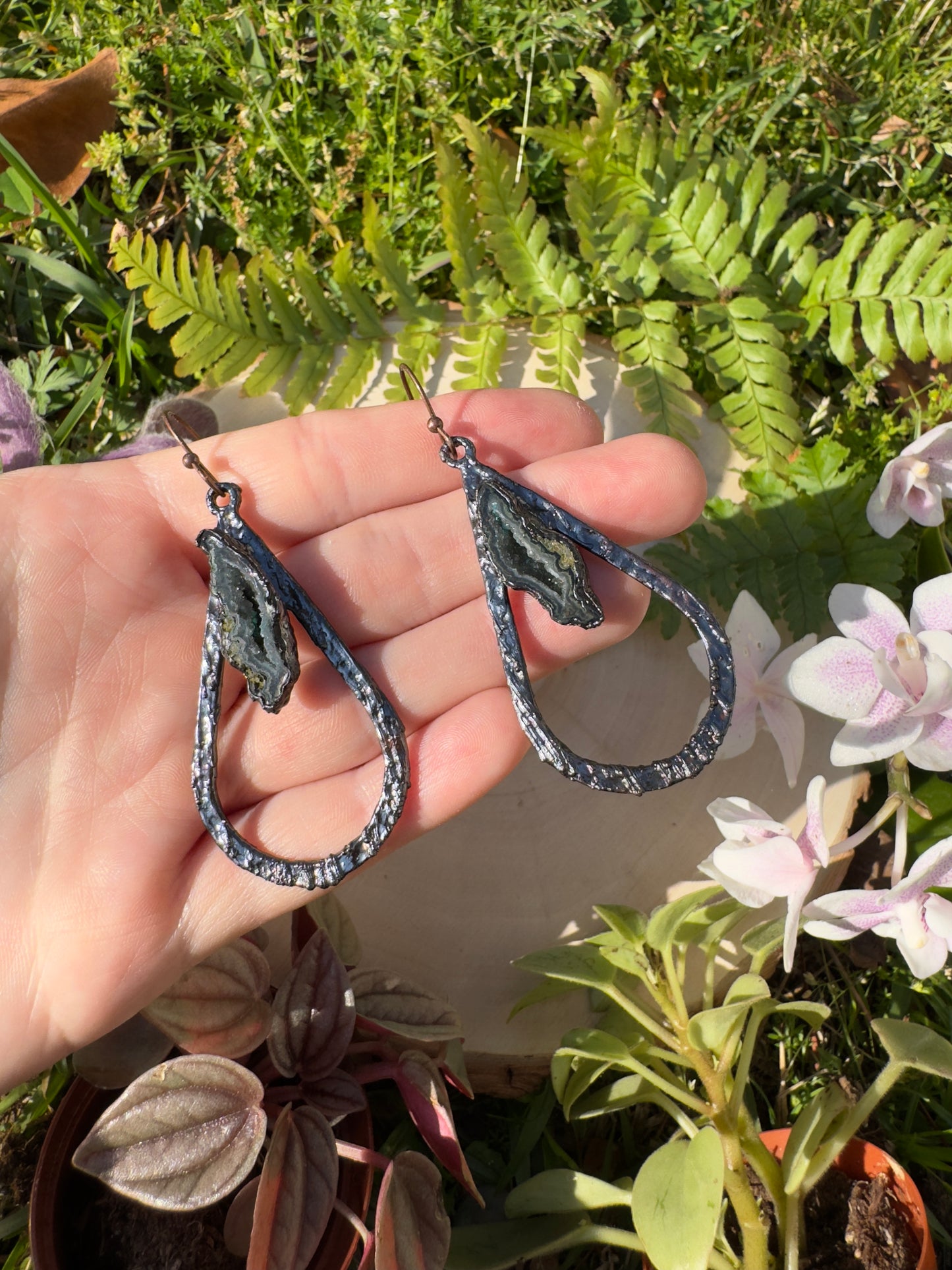 Geode Earrings