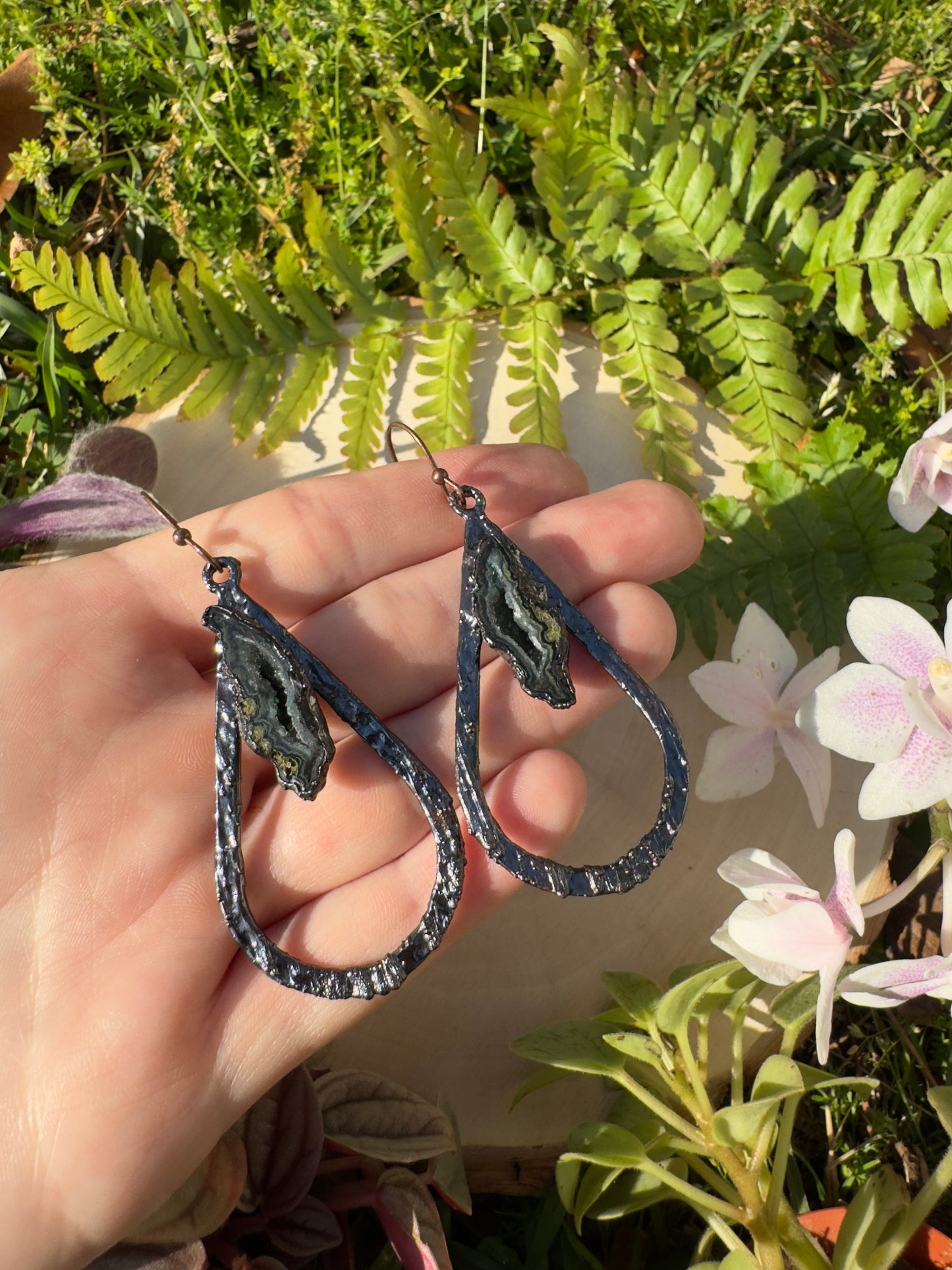 Geode Earrings