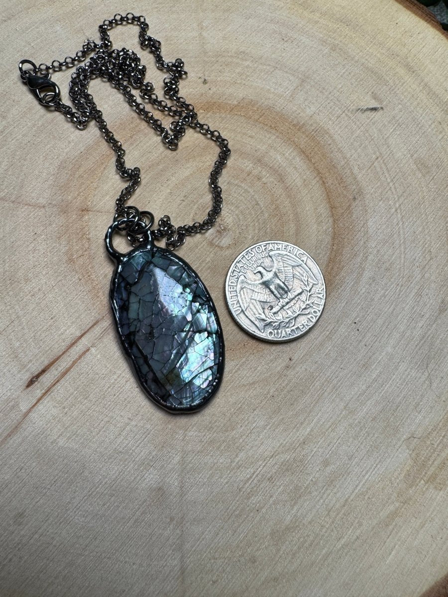 Abalone Shell Necklace | Copper Ashes