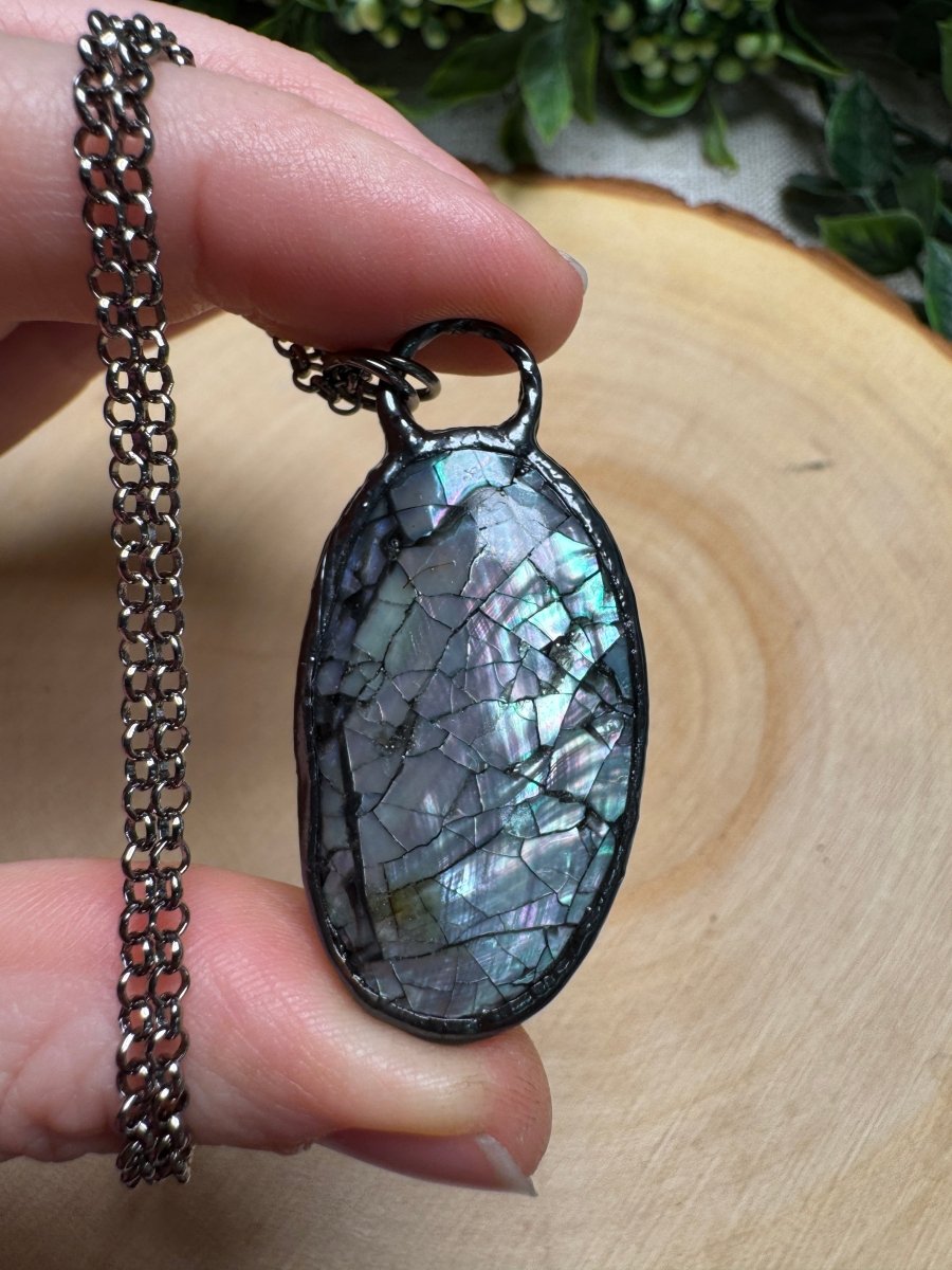 Abalone Shell Necklace | Copper Ashes