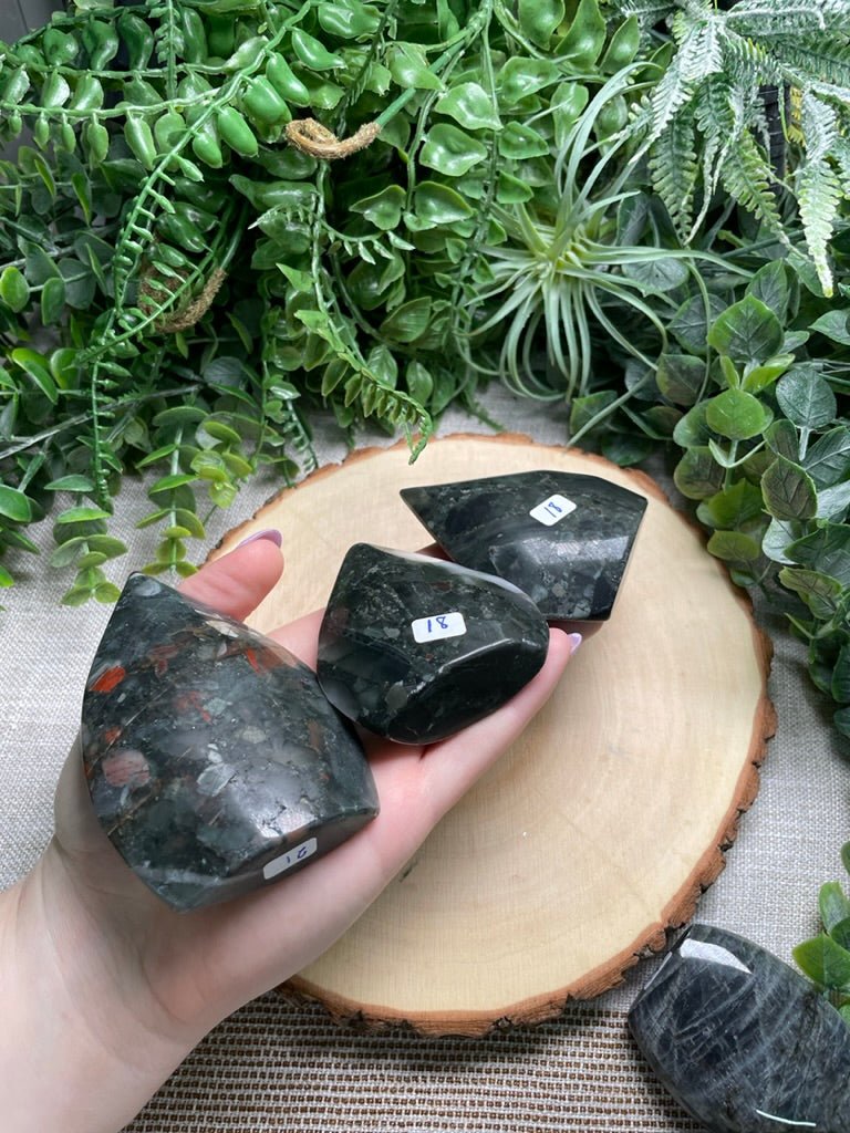 African Bloodstone Freeform | Copper Ashes