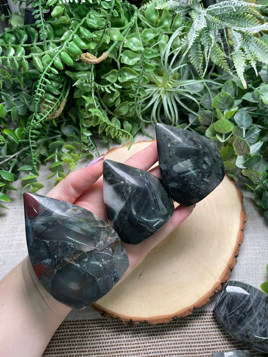African Bloodstone Freeform | Copper Ashes