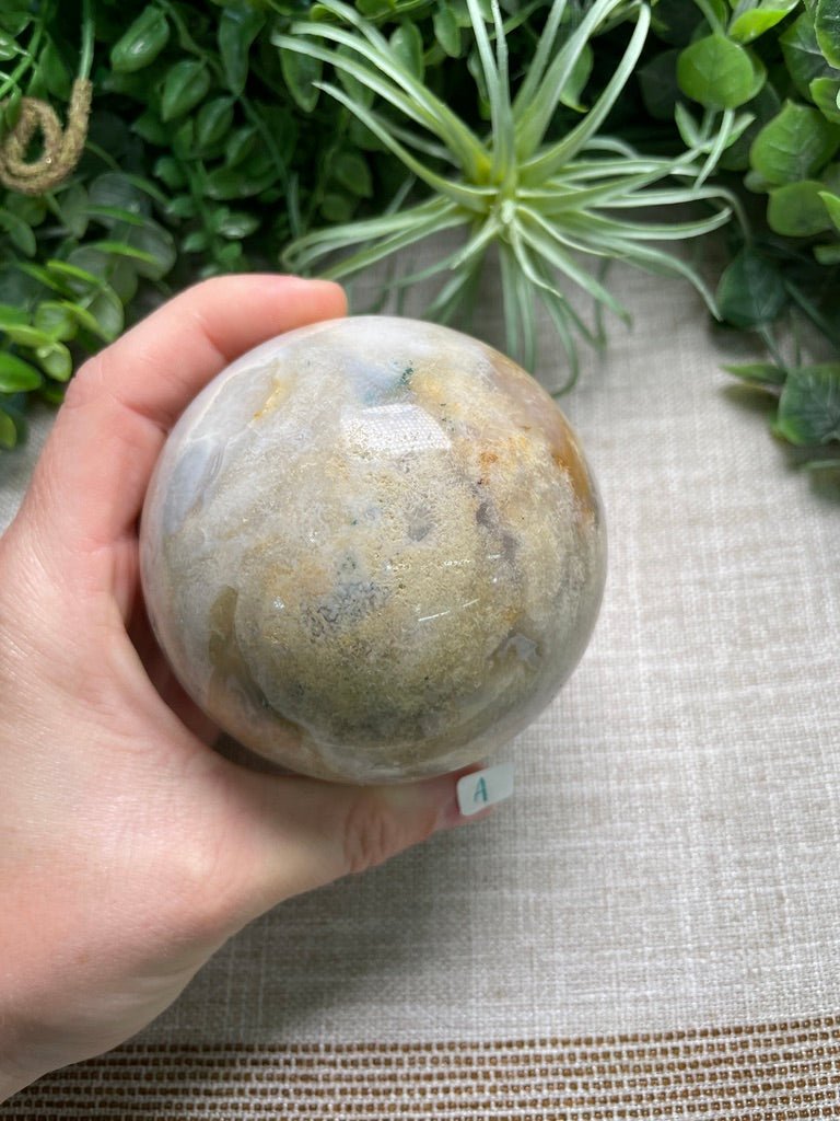 Agate Mix Sphere | Copper Ashes