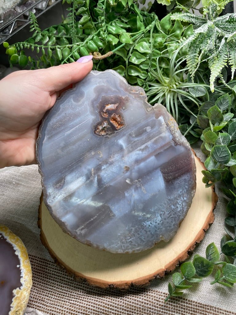 Agate Slab | Copper Ashes