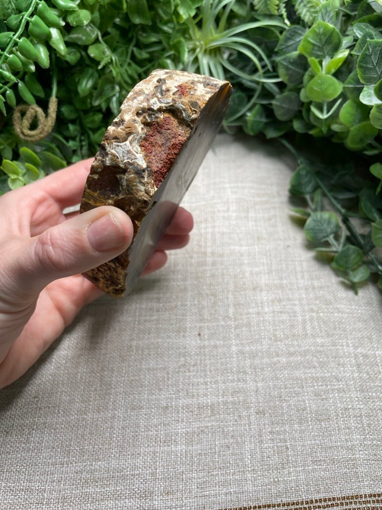 Agate Slab | Copper Ashes