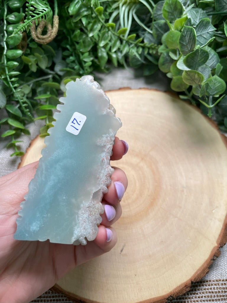 Amazonite Dolphin (chipped) | Copper Ashes