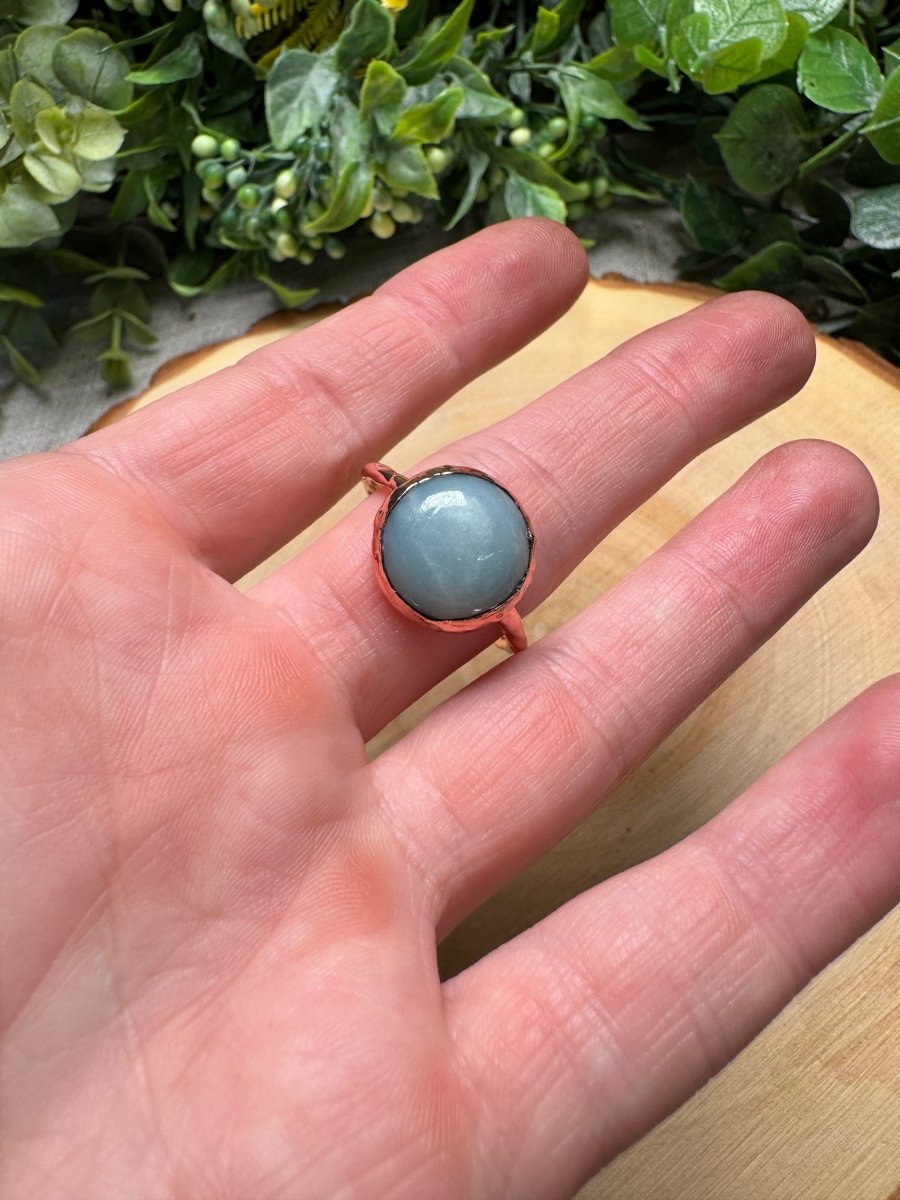 Amazonite Ring Size 12 | Copper Ashes