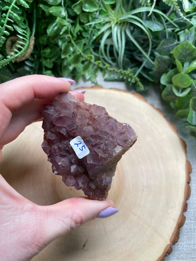 Amethyst Cluster | Copper Ashes
