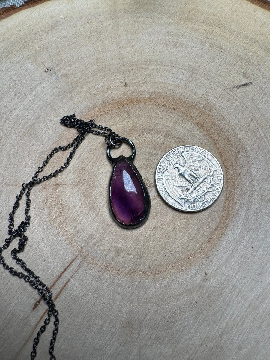 Ardyn - Amethyst Necklace | Copper Ashes