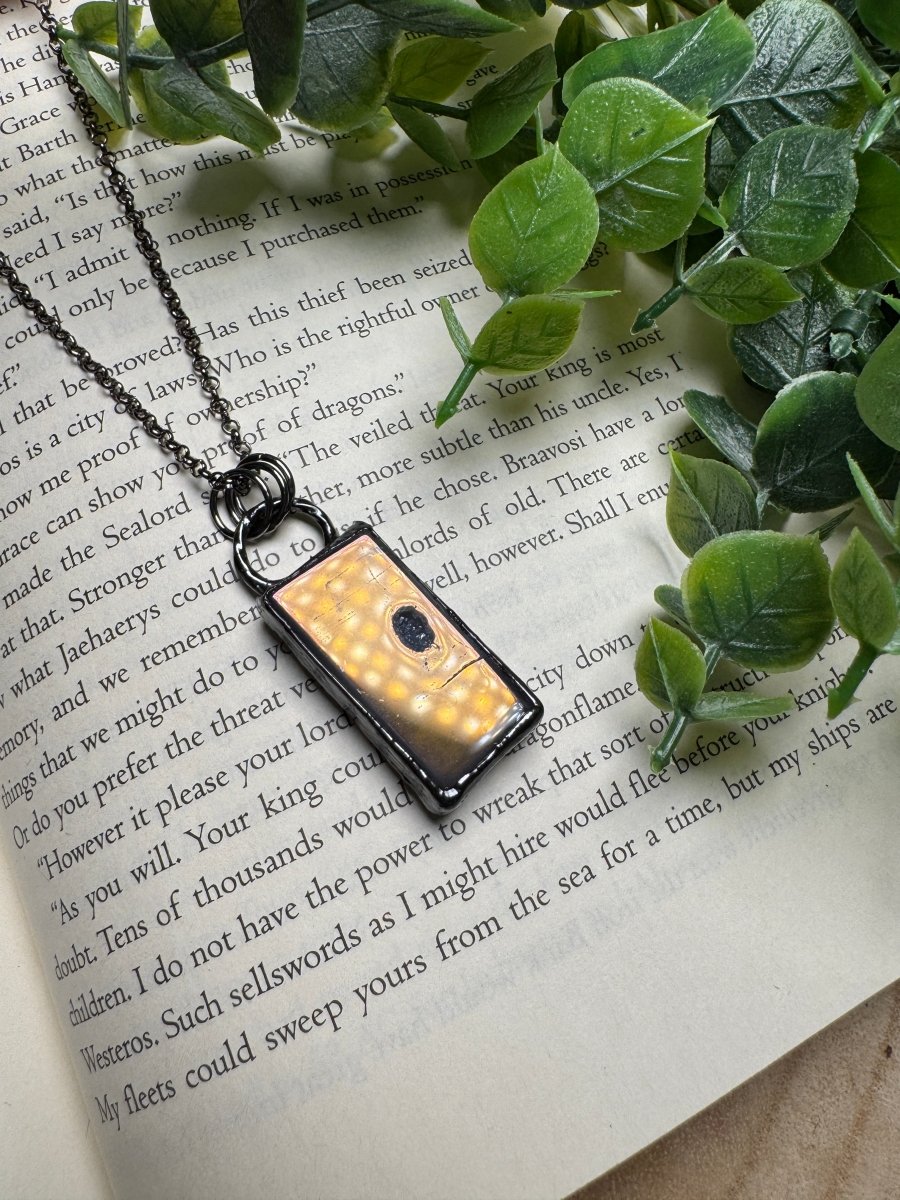 Aura Druzy Agate Necklace | Copper Ashes