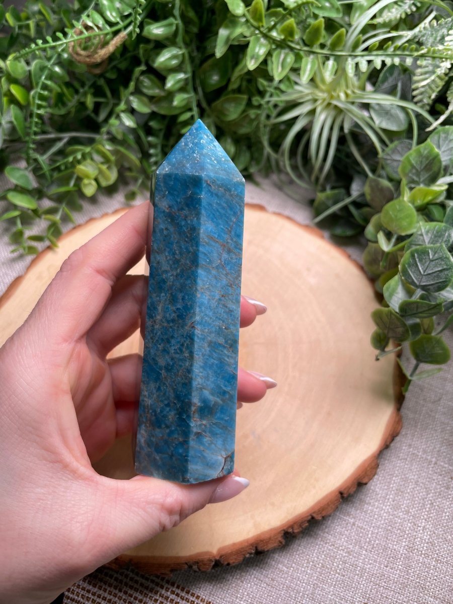 Blue Apatite Tower | Copper Ashes