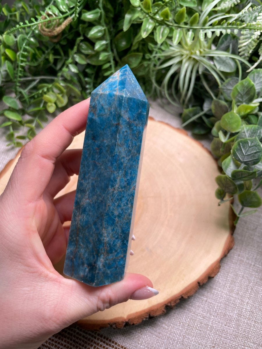 Blue Apatite Tower | Copper Ashes