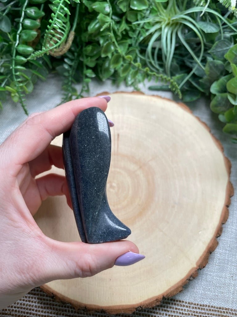 Blue Aventurine Angel | Copper Ashes