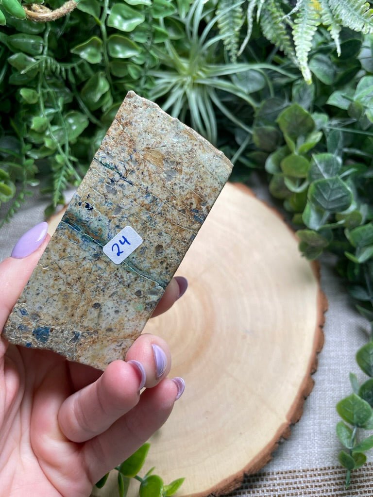 Chrysoprase Freeform | Copper Ashes