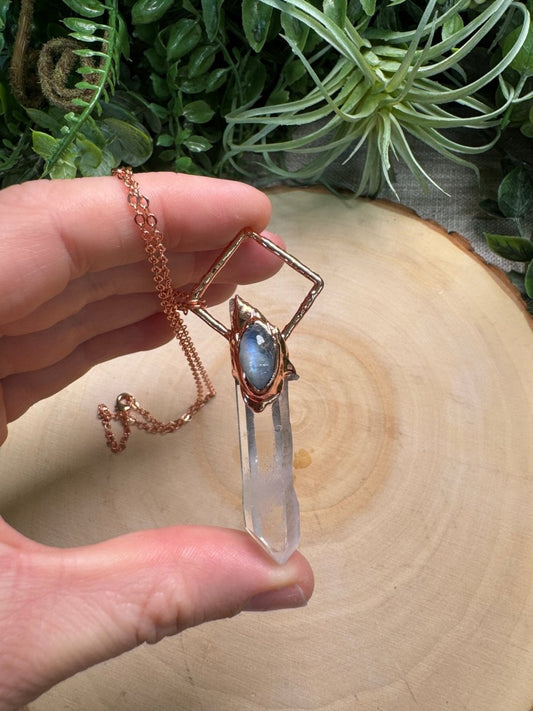 Clarity and Reflection Necklace | Copper Ashes
