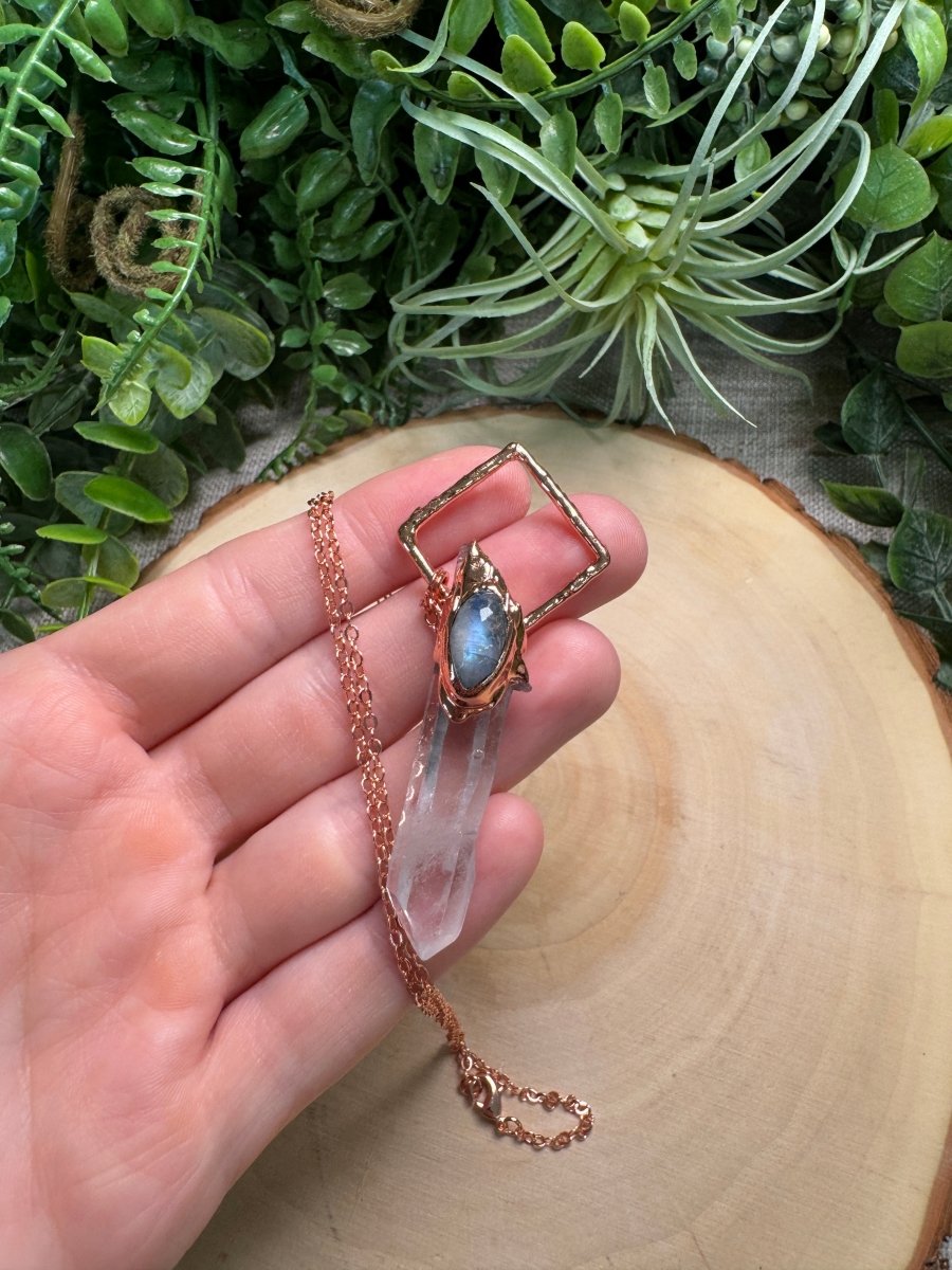 Clarity and Reflection Necklace | Copper Ashes
