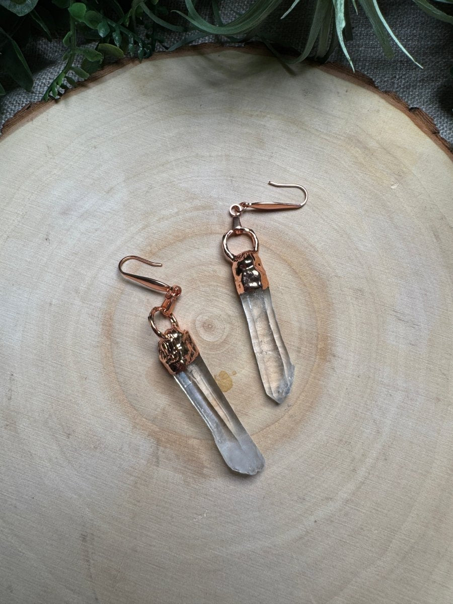 Clarity Earrings | Copper Ashes