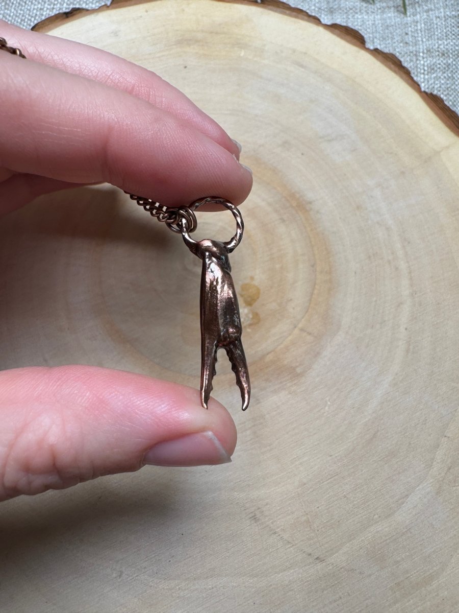 Crab Claw Necklace | Copper Ashes