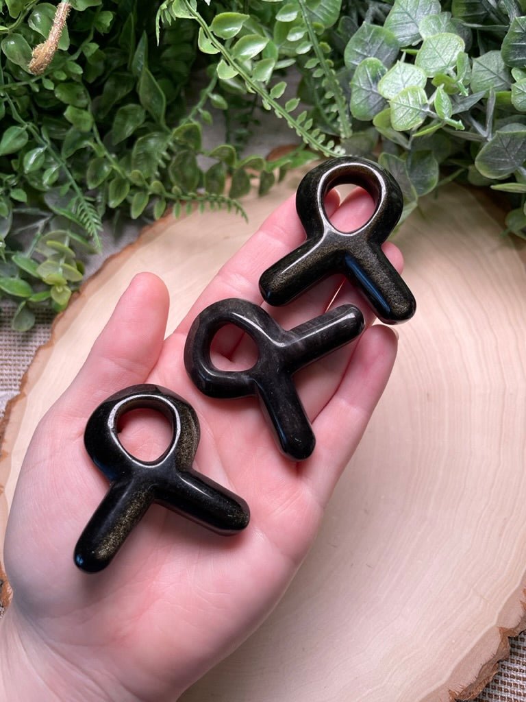 Crystal Breast Cancer Awareness Symbol | Copper Ashes