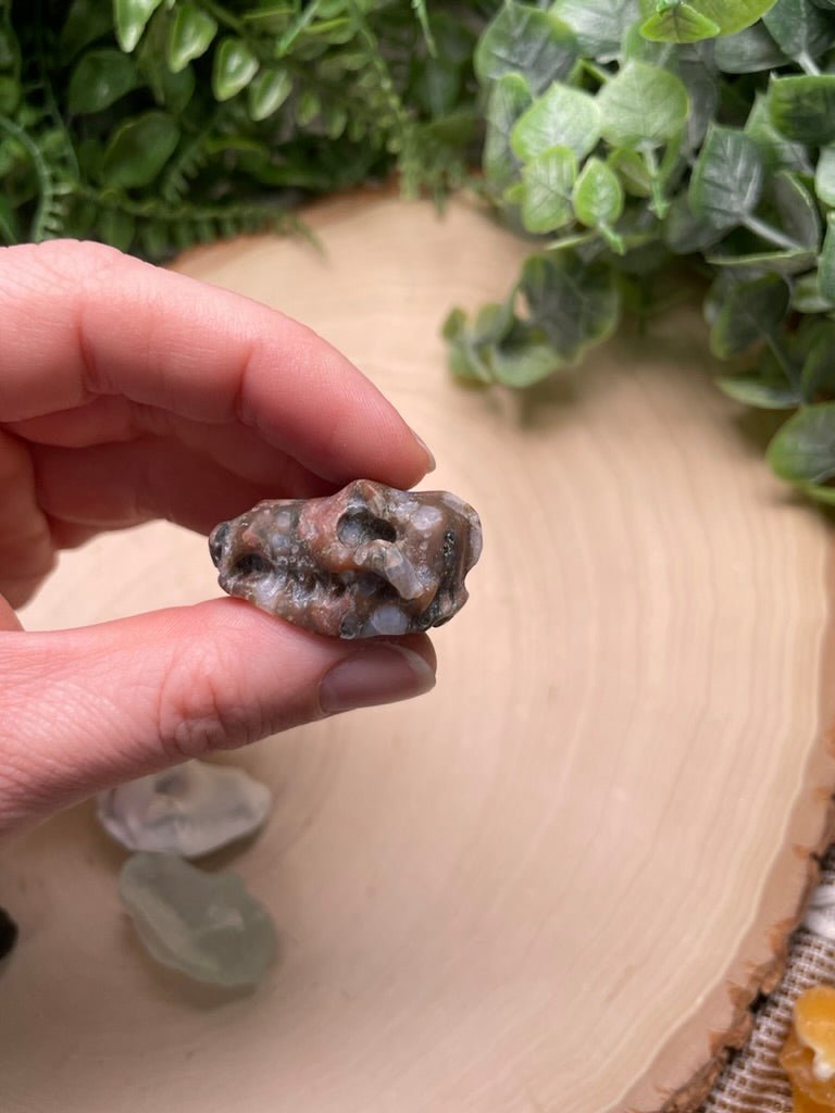 Crystal Dog Skull | Copper Ashes