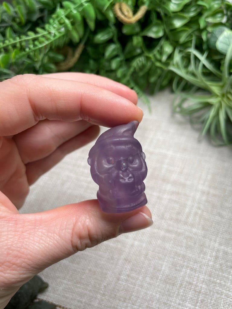 Crystal Gnome with a Gift | Copper Ashes