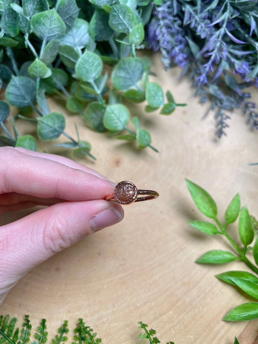 Crystal Goddess Ring | Copper Ashes