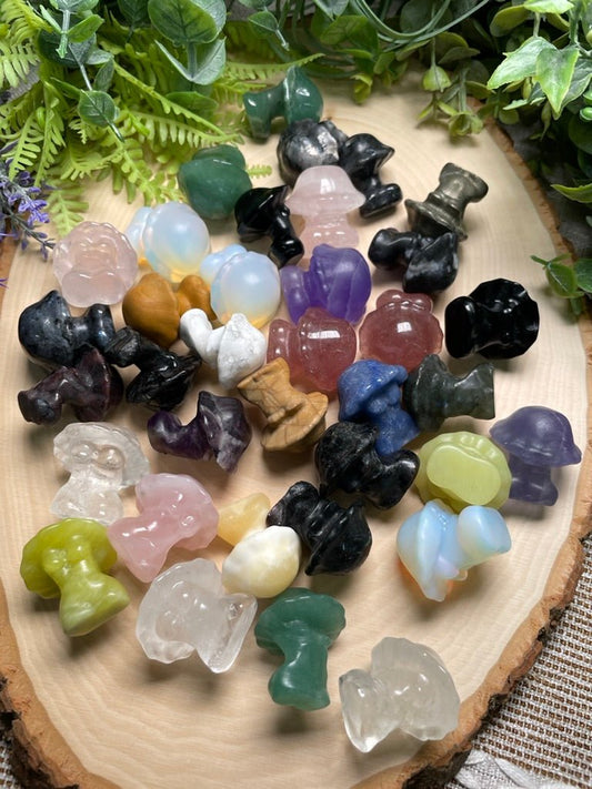 Crystal Mushroom Goddess | Copper Ashes