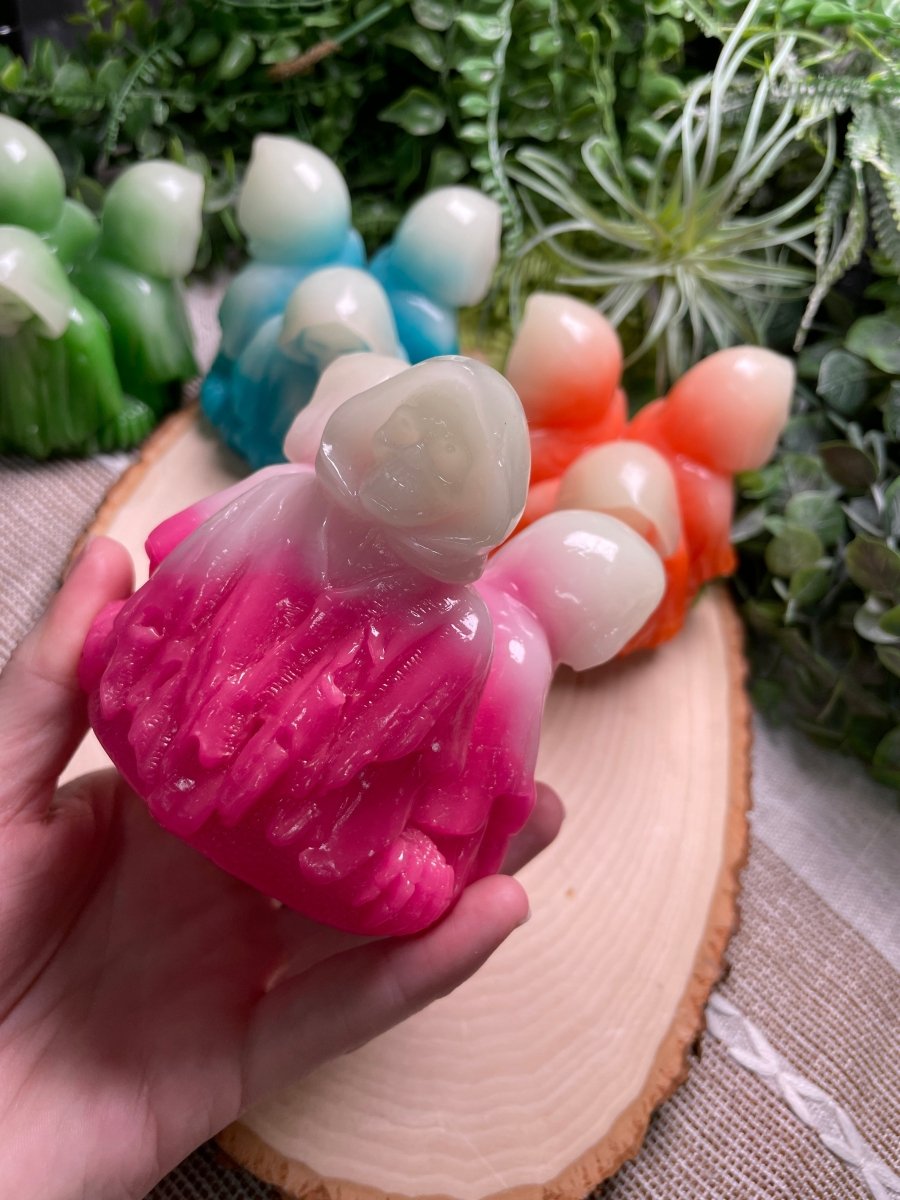 Death Reaper Resin Sphere Holder | Copper Ashes