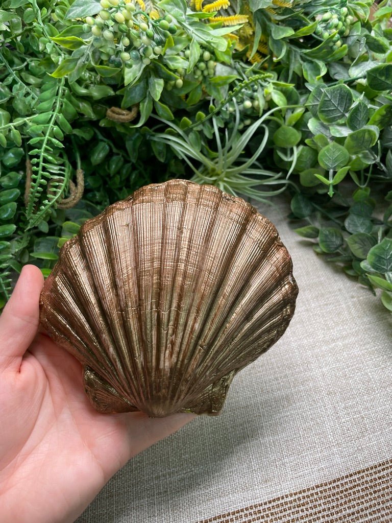 Decoupage Shell | Copper Ashes