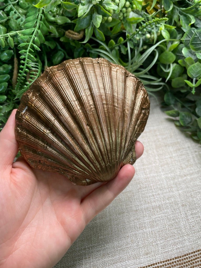 Decoupage Shell | Copper Ashes