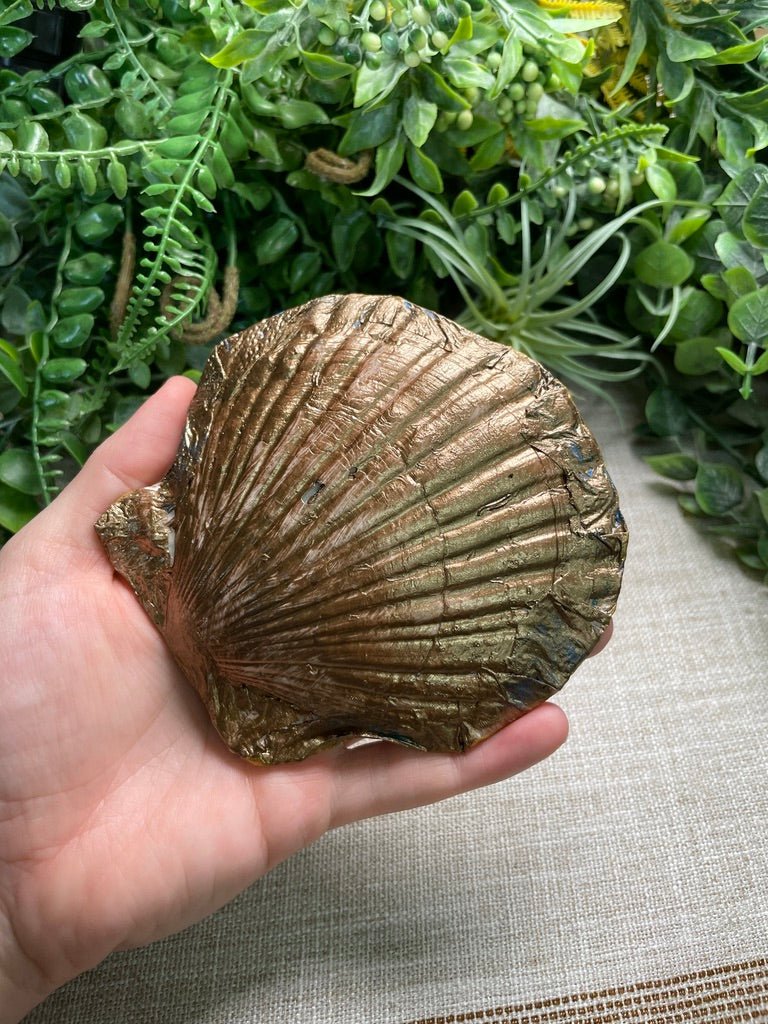 Decoupage Shell | Copper Ashes