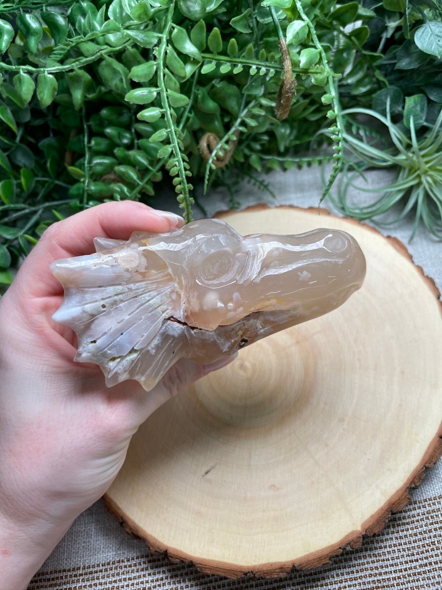 Flower Agate Dragon | Copper Ashes