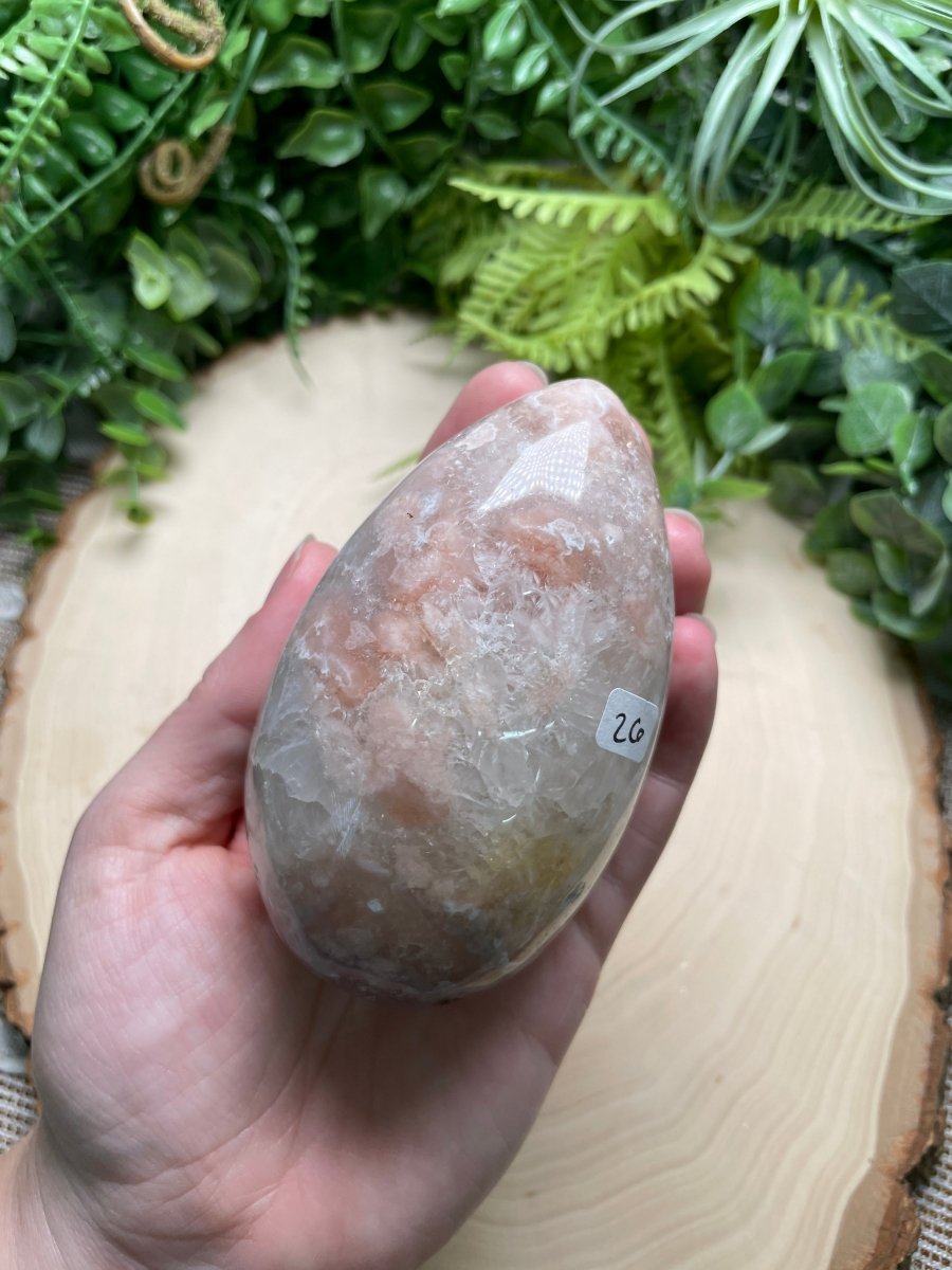 Flower Agate Egg | Copper Ashes