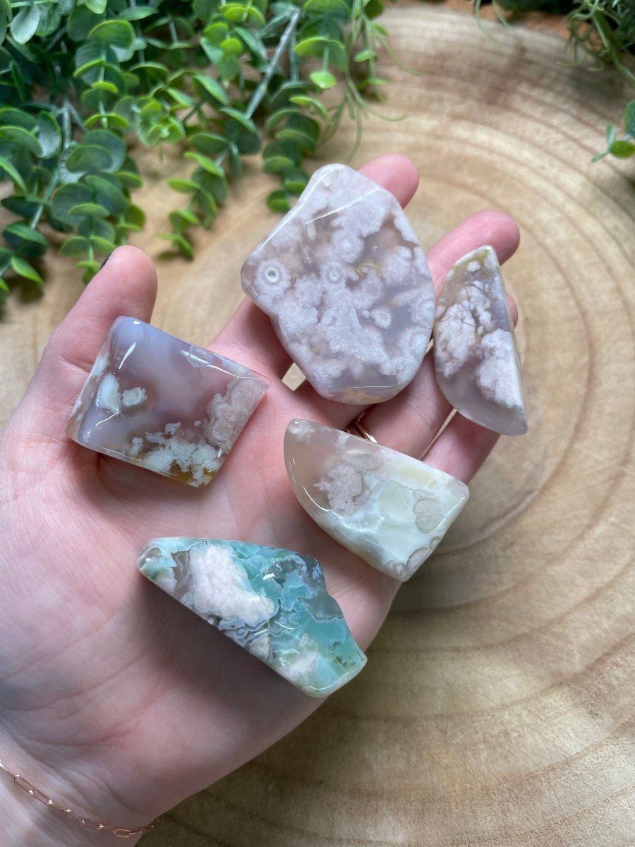 Flower Agate Freeform | Copper Ashes