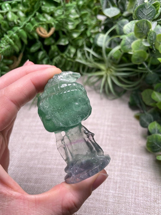 Fluorite Funko Elf (chipped hat) | Copper Ashes