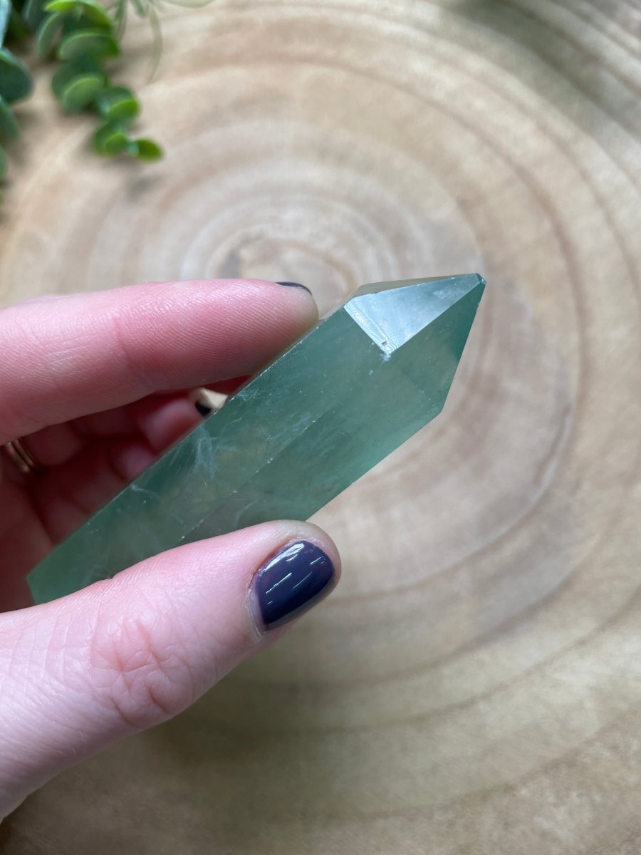 Fluorite Tower (chipped tip) | Copper Ashes