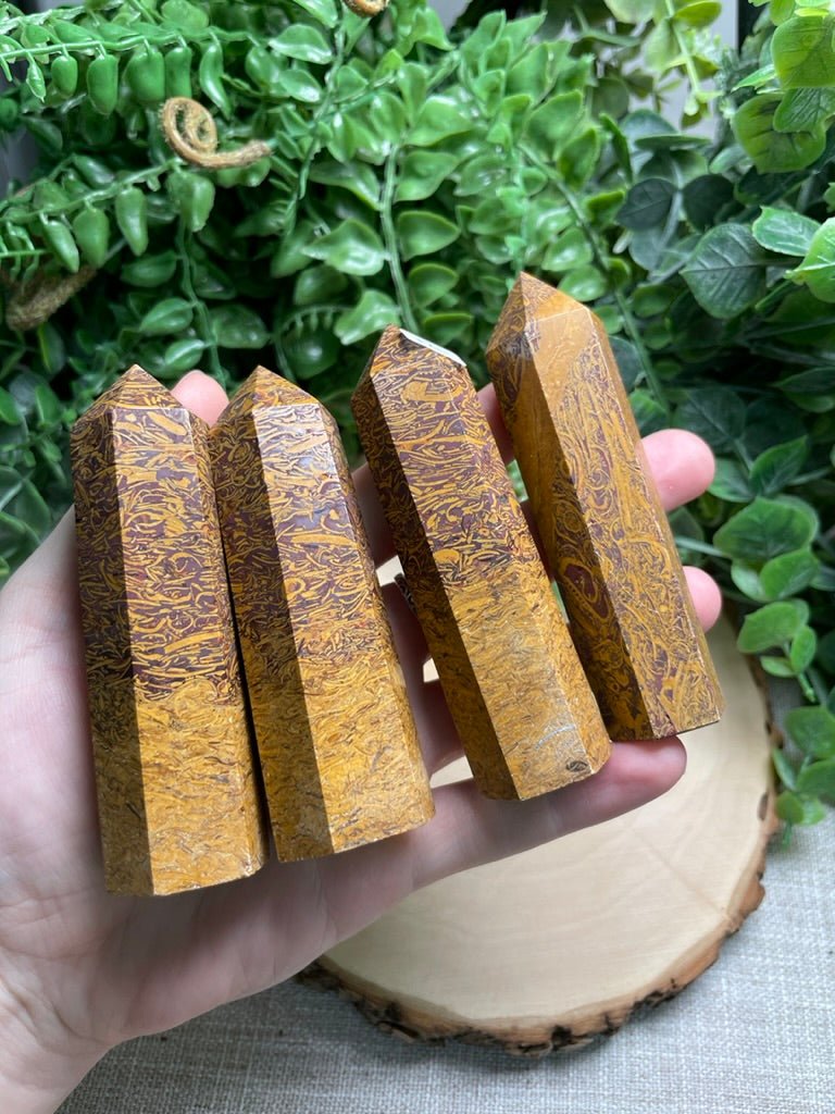 Golden Jasper Tower | Copper Ashes