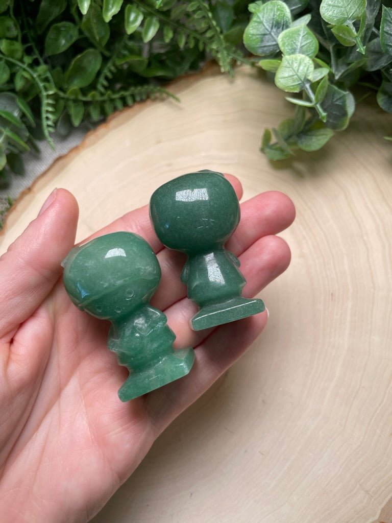 Green Aventurine Twin Stars from Hello Kitty | Copper Ashes