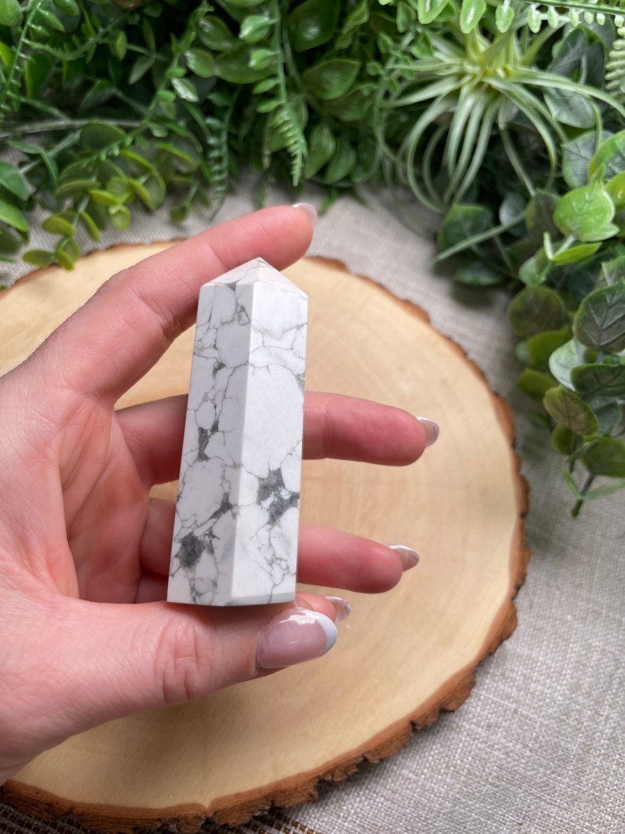 Howlite Tower | Copper Ashes