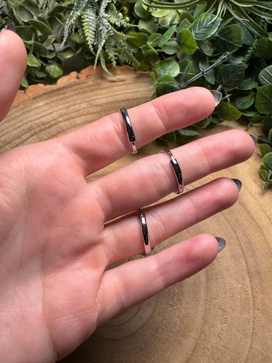 Hypersthene Evil Eye Ring Adjustable | Copper Ashes