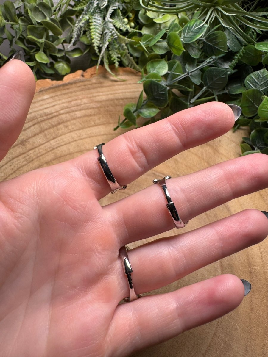 Hypersthene Ring Adjustable | Copper Ashes