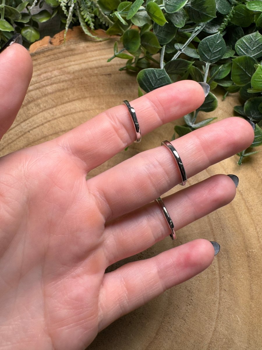 Hypersthene Ring Adjustable | Copper Ashes