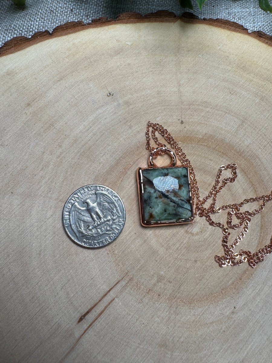 Jasper Necklace | Copper Ashes