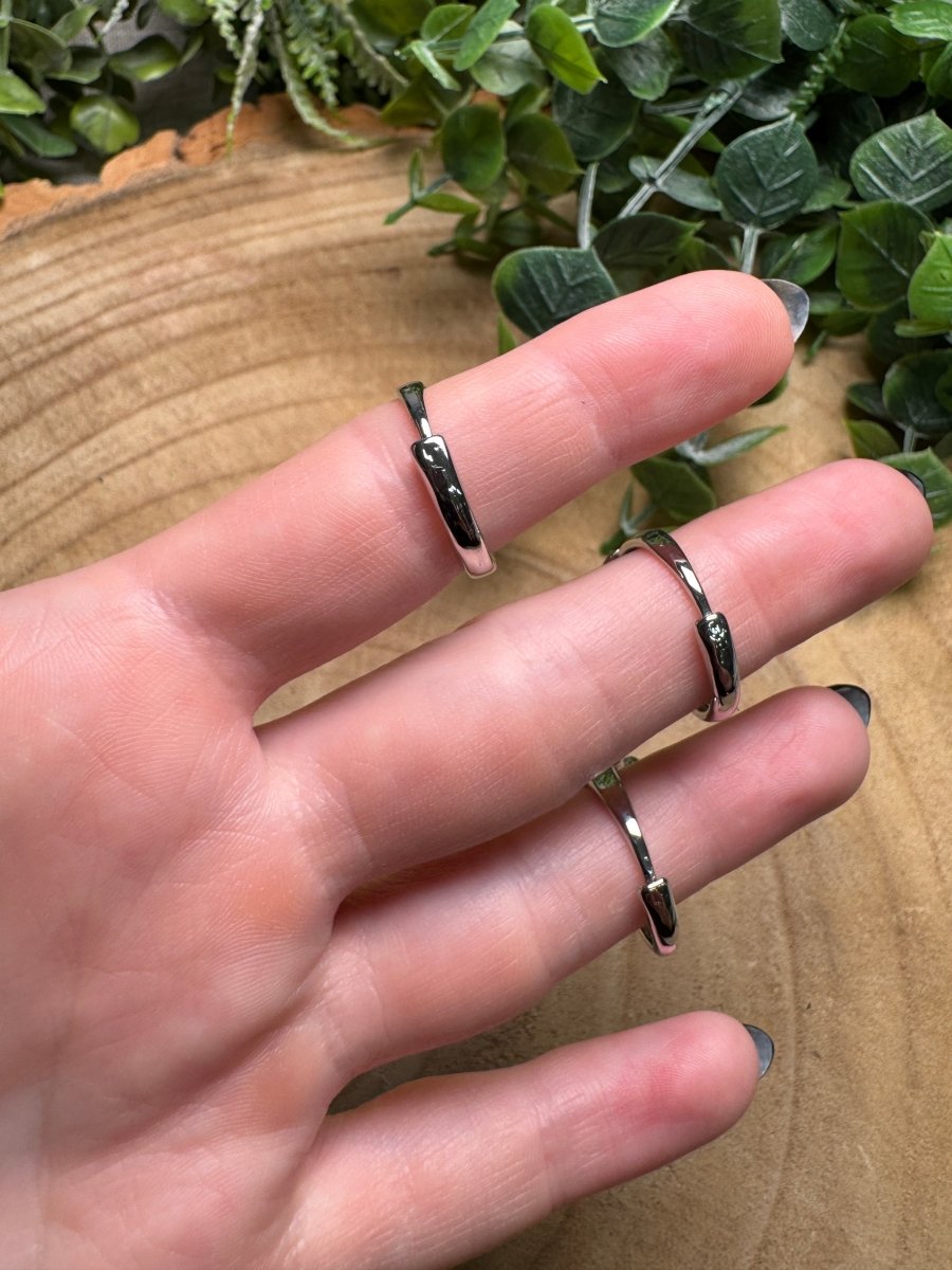 Labradorite Ring Adjustable | Copper Ashes