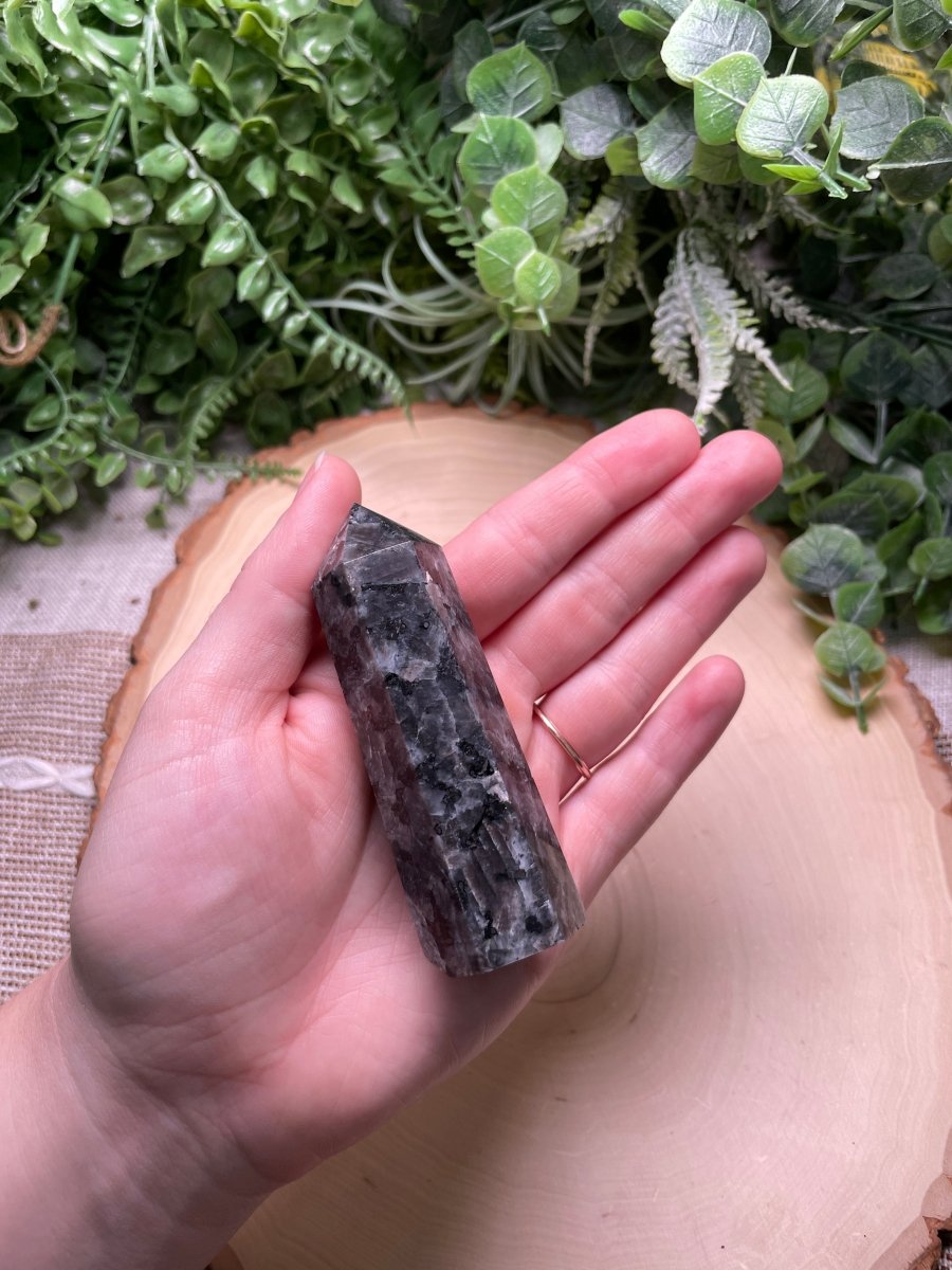 Larvikite Tower | Copper Ashes