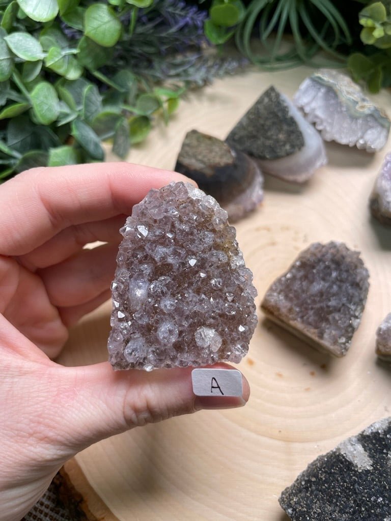 Mini Amethyst Freeform Set B | Copper Ashes