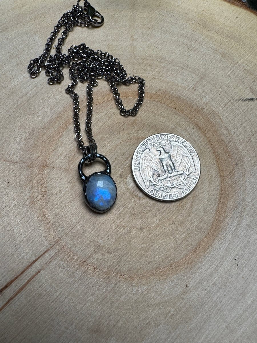 Moonstone Necklace | Copper Ashes